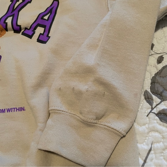 Inaka Power Teddy Crewneck in Sand (S) - Picture 3 of 3